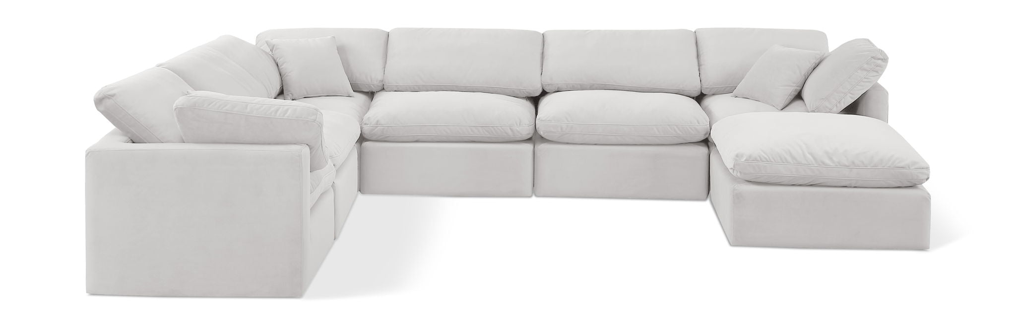 Indulge - Velvet 7 Piece Modular Sectional - Urban Living Furniture (Los Angeles, CA)