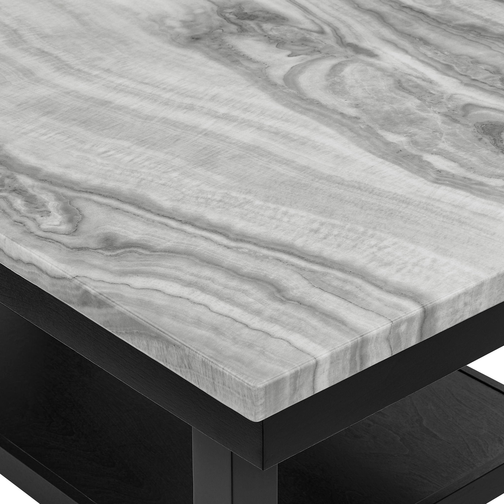Marbel - Faux Marble Counter Height Set - Urban Living Furniture (Los Angeles, CA)