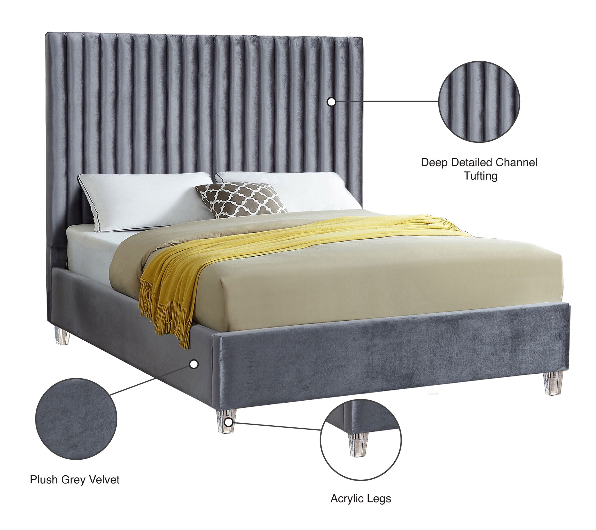 Candace - Bed - Urban Living Furniture (Los Angeles, CA)