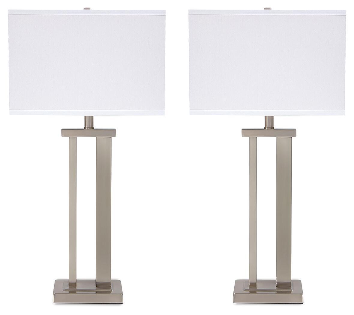 Aniela - Metal Table Lamp Set - Urban Living Furniture (Los Angeles, CA)