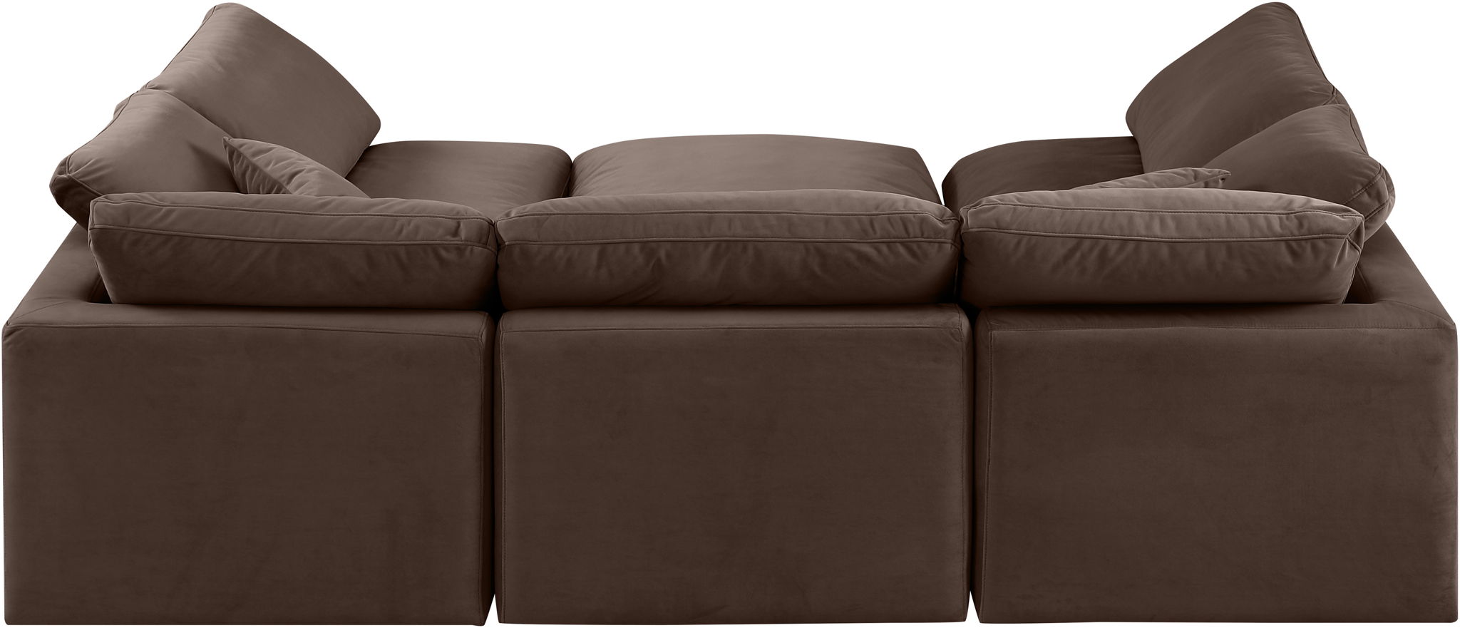 Indulge - Velvet 6 Piece Modular Sectional - Urban Living Furniture (Los Angeles, CA)