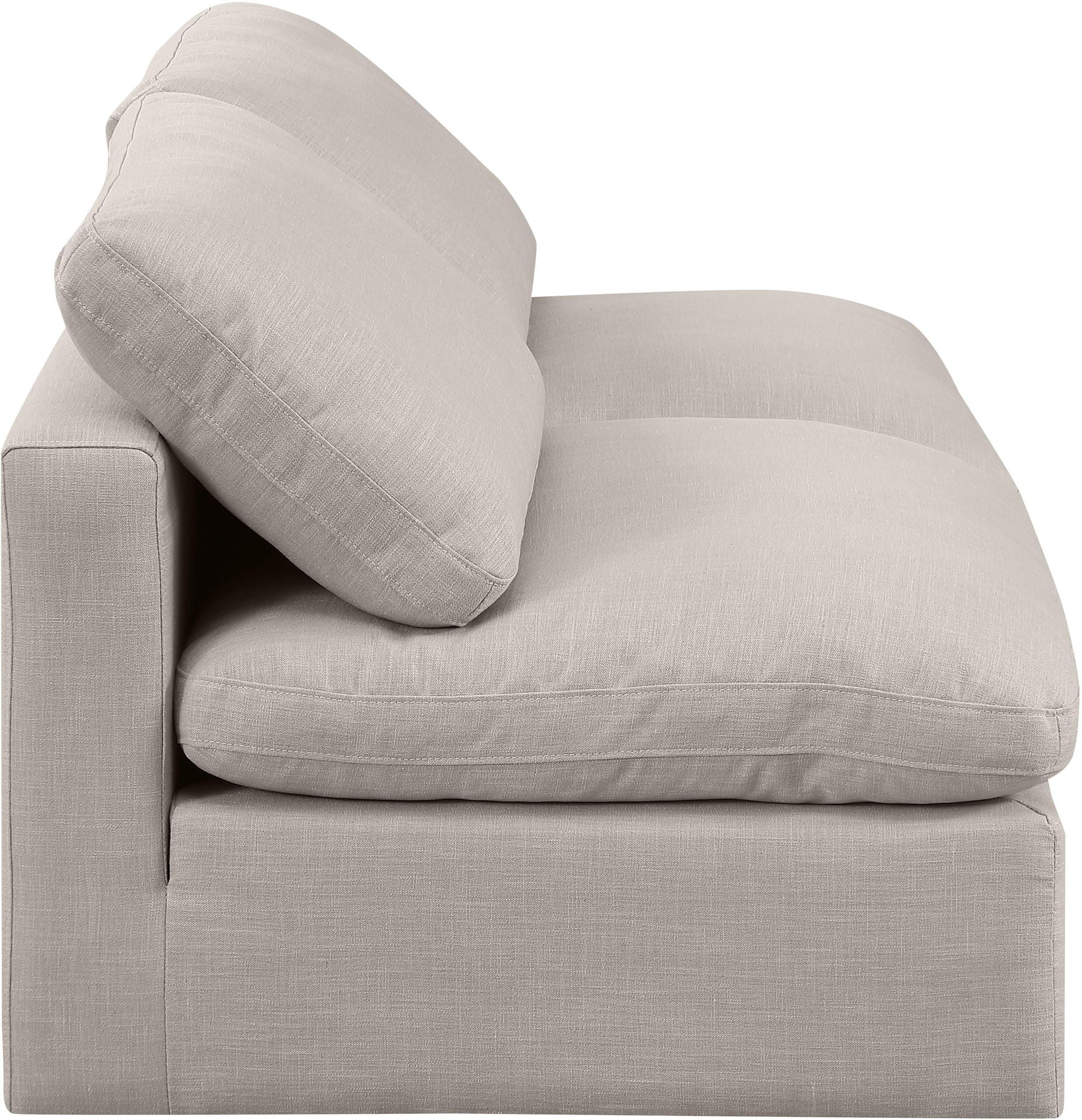 Indulge - Linen 2 Seat Modular Armless Sofa - Urban Living Furniture (Los Angeles, CA)
