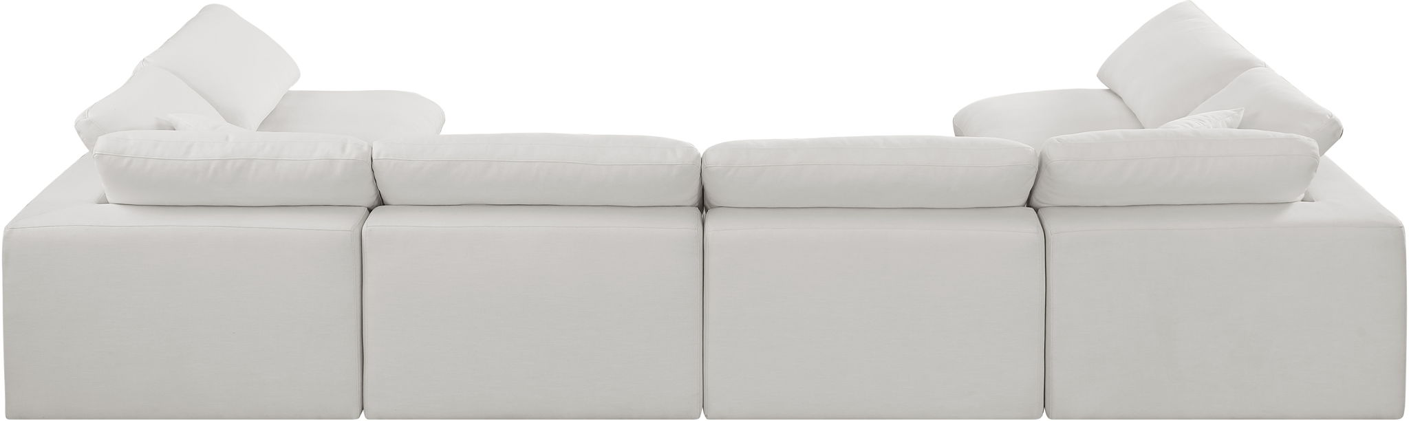 Comfy - 6 Piece Linen Modular Armless Sectional - Urban Living Furniture (Los Angeles, CA)