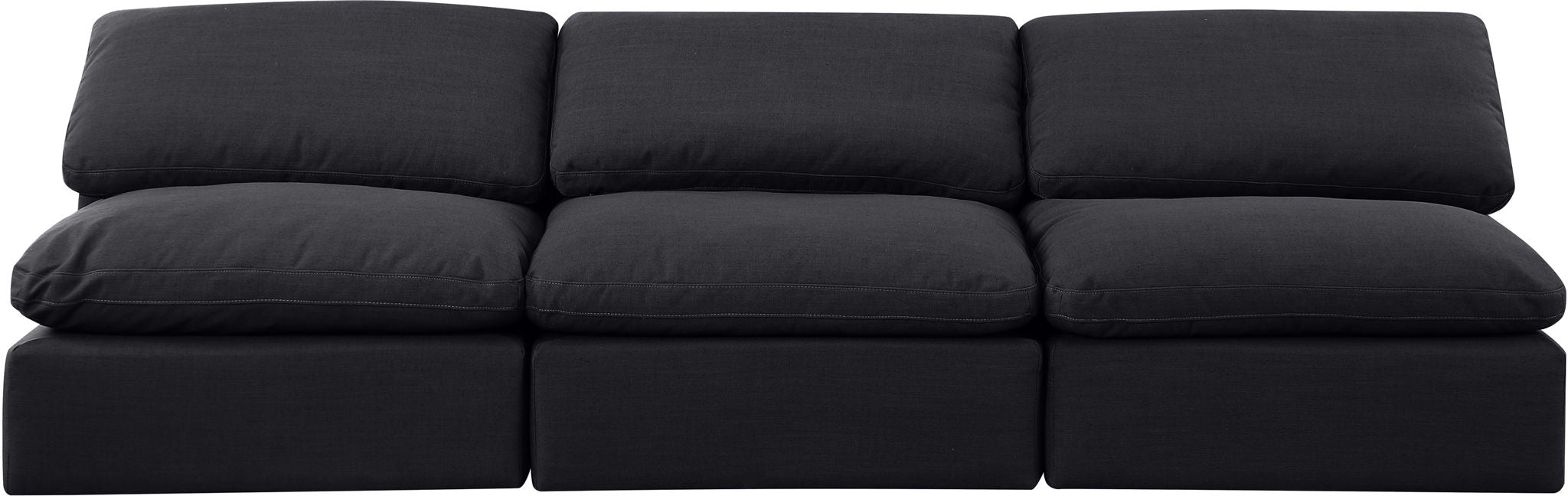 Indulge - Linen 3 Seat Modular Armless Sofa - Urban Living Furniture (Los Angeles, CA)