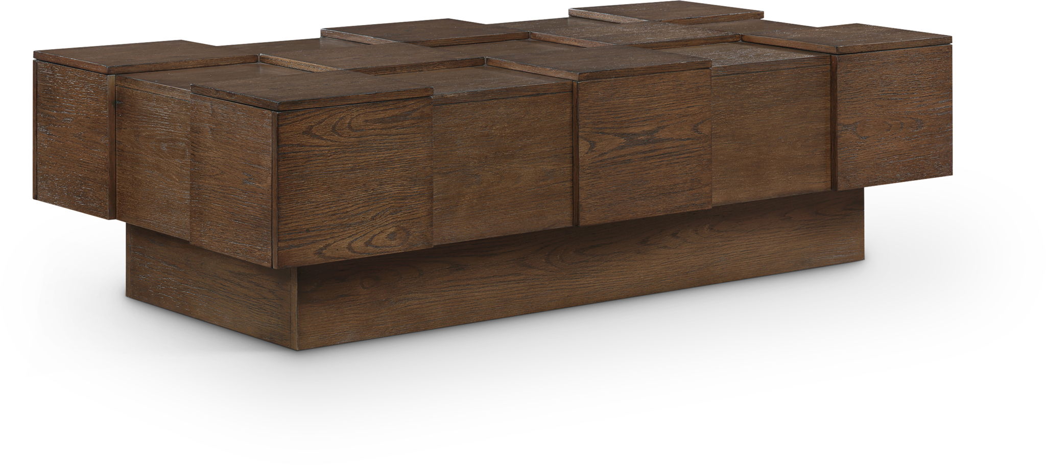 Anzio - Oak Veneer Coffee Table - Urban Living Furniture (Los Angeles, CA)