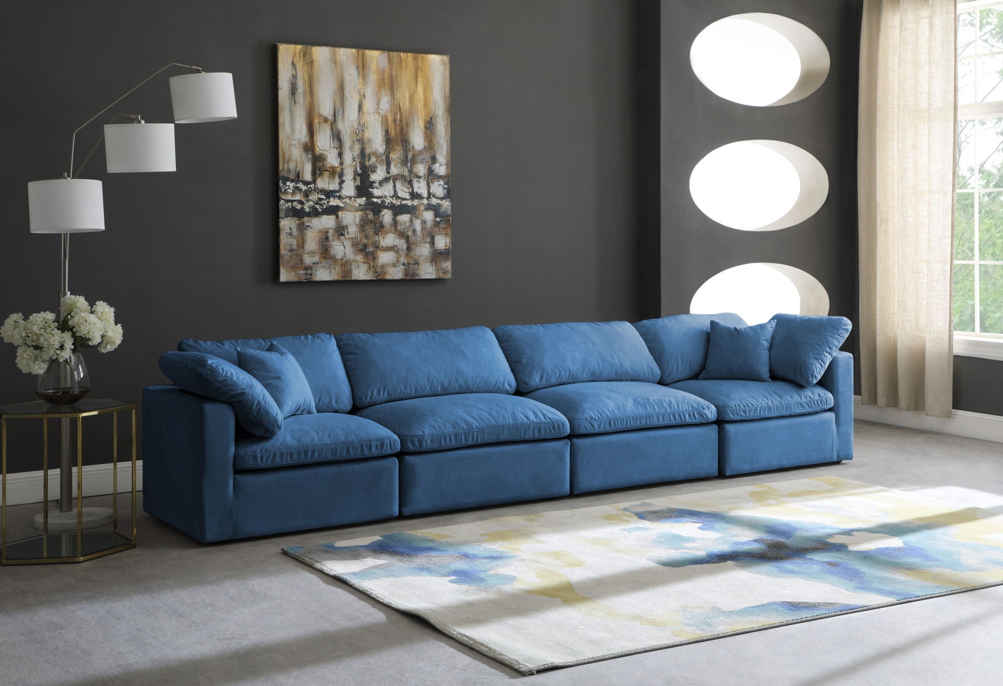 Plush - Modular 4 Seat Sofa - Urban Living Furniture (Los Angeles, CA)