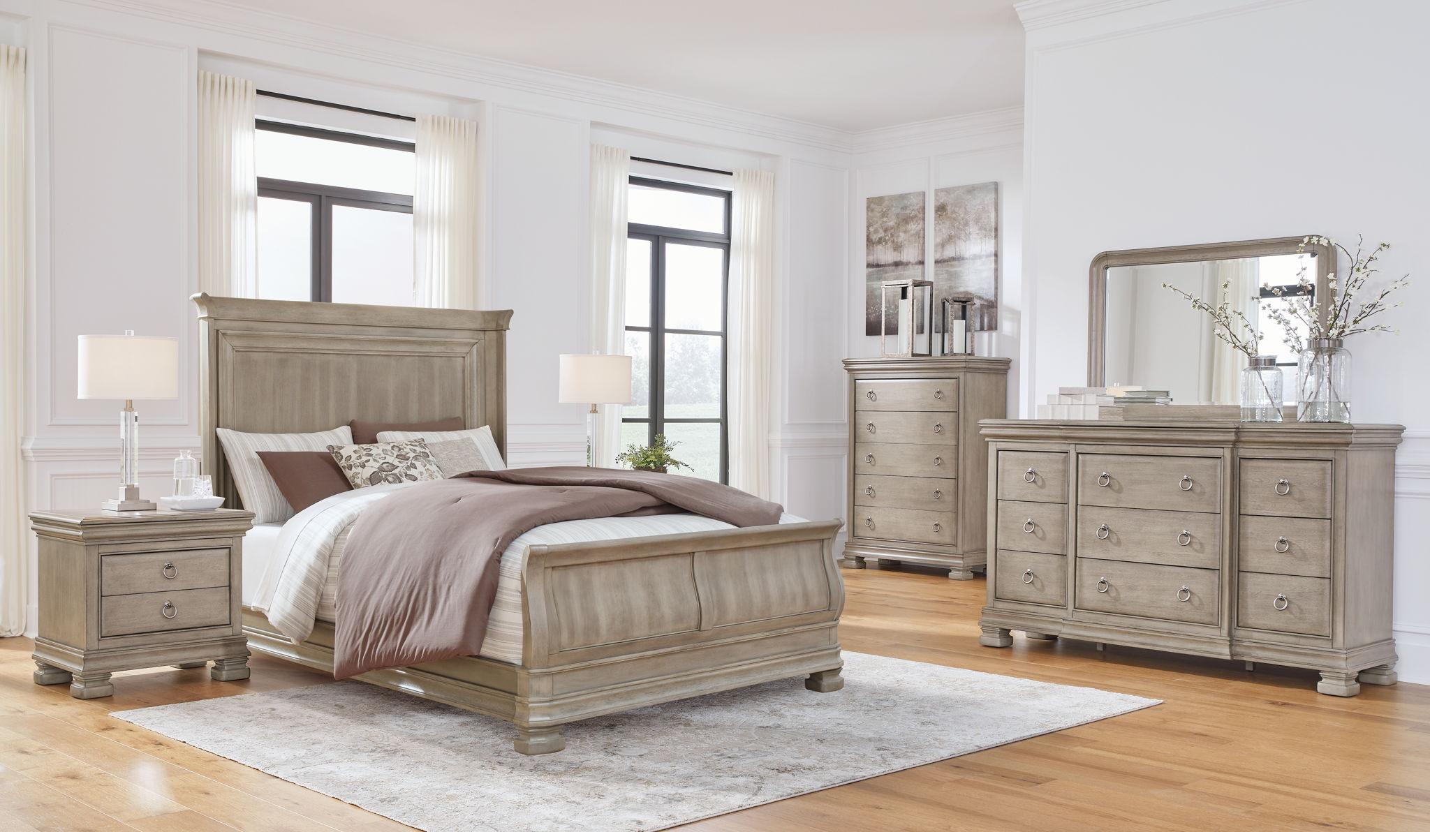 Lexorne - Sleigh Bedroom Set - Urban Living Furniture (Los Angeles, CA)