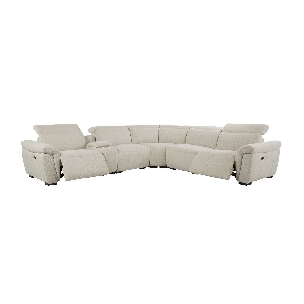 Dayana - Power Motion Sectional Sofa - Beige Boucle - Urban Living Furniture (Los Angeles, CA)