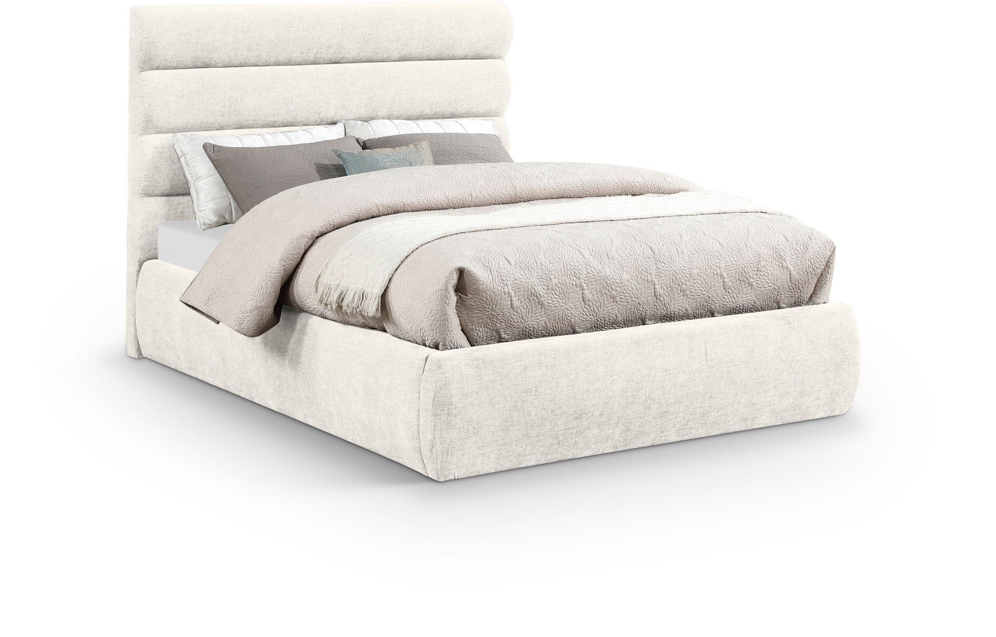 Adam - Chenille Fabric Bed With 52" Headboard - Urban Living Furniture (Los Angeles, CA)