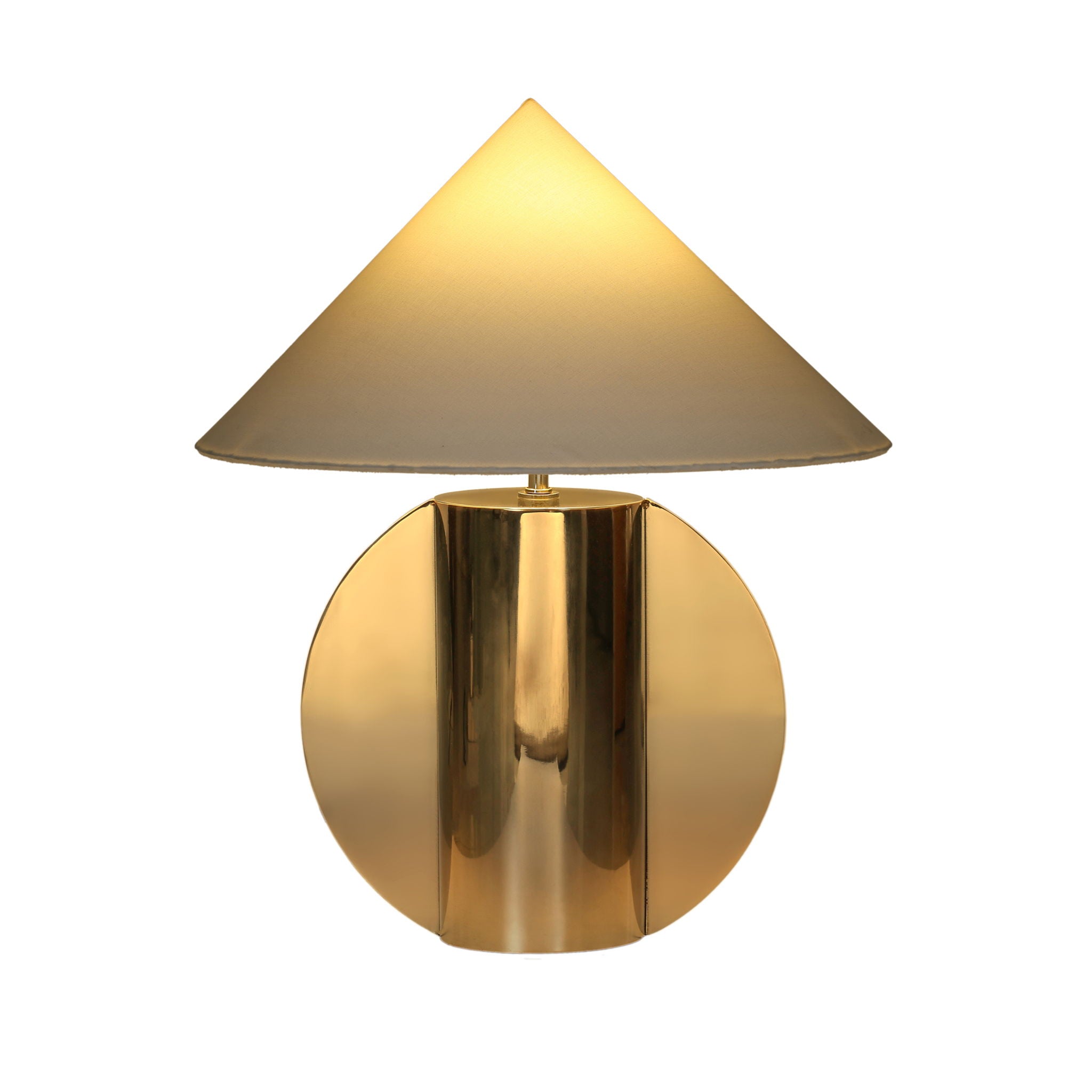 Geo - Semi-Circled Table Lamp - Chrome - Urban Living Furniture (Los Angeles, CA)