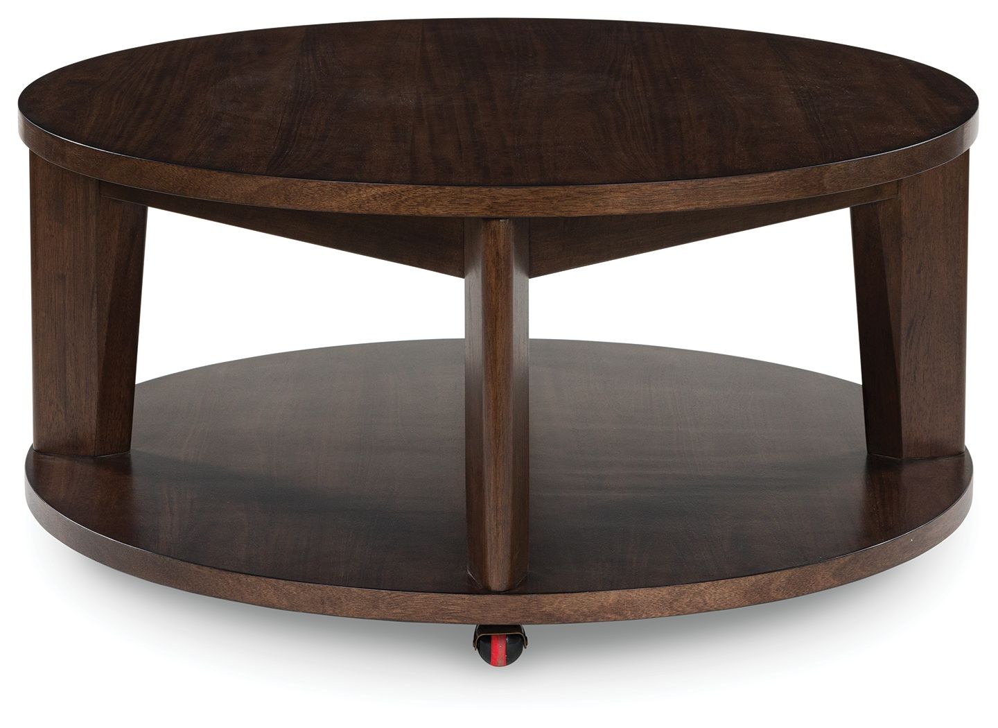 Korestone 2 - Dark Brown - Round Cocktail Table - Urban Living Furniture (Los Angeles, CA)