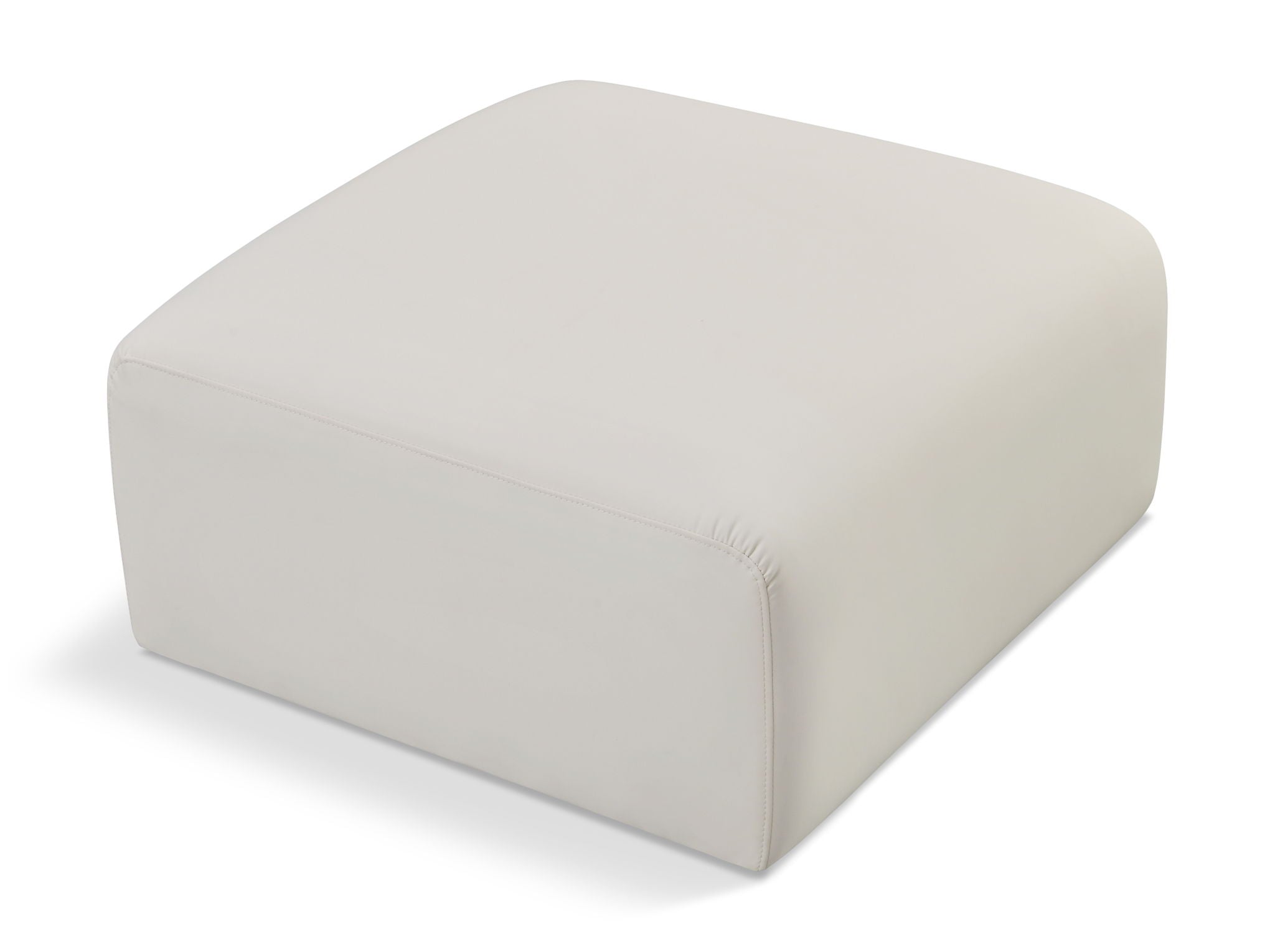 Arc - Faux Leather Ottoman - Urban Living Furniture (Los Angeles, CA)