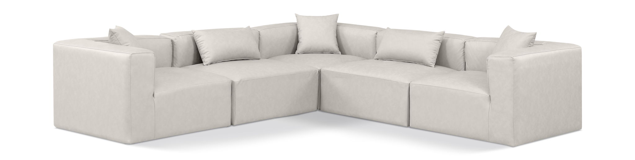 Cube - 5 Piece Modular Corner Sectional - Urban Living Furniture (Los Angeles, CA)