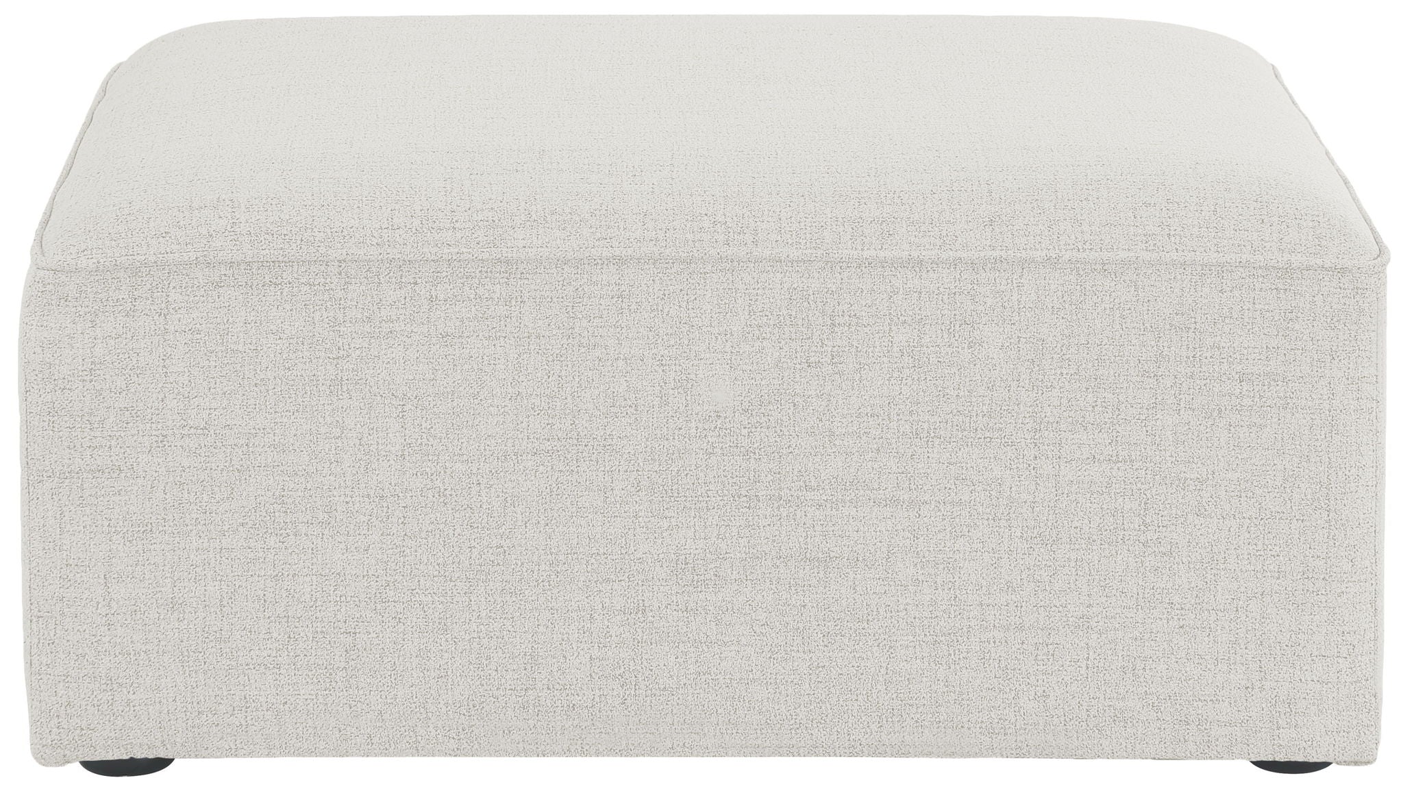 Cube - Linen Ottoman