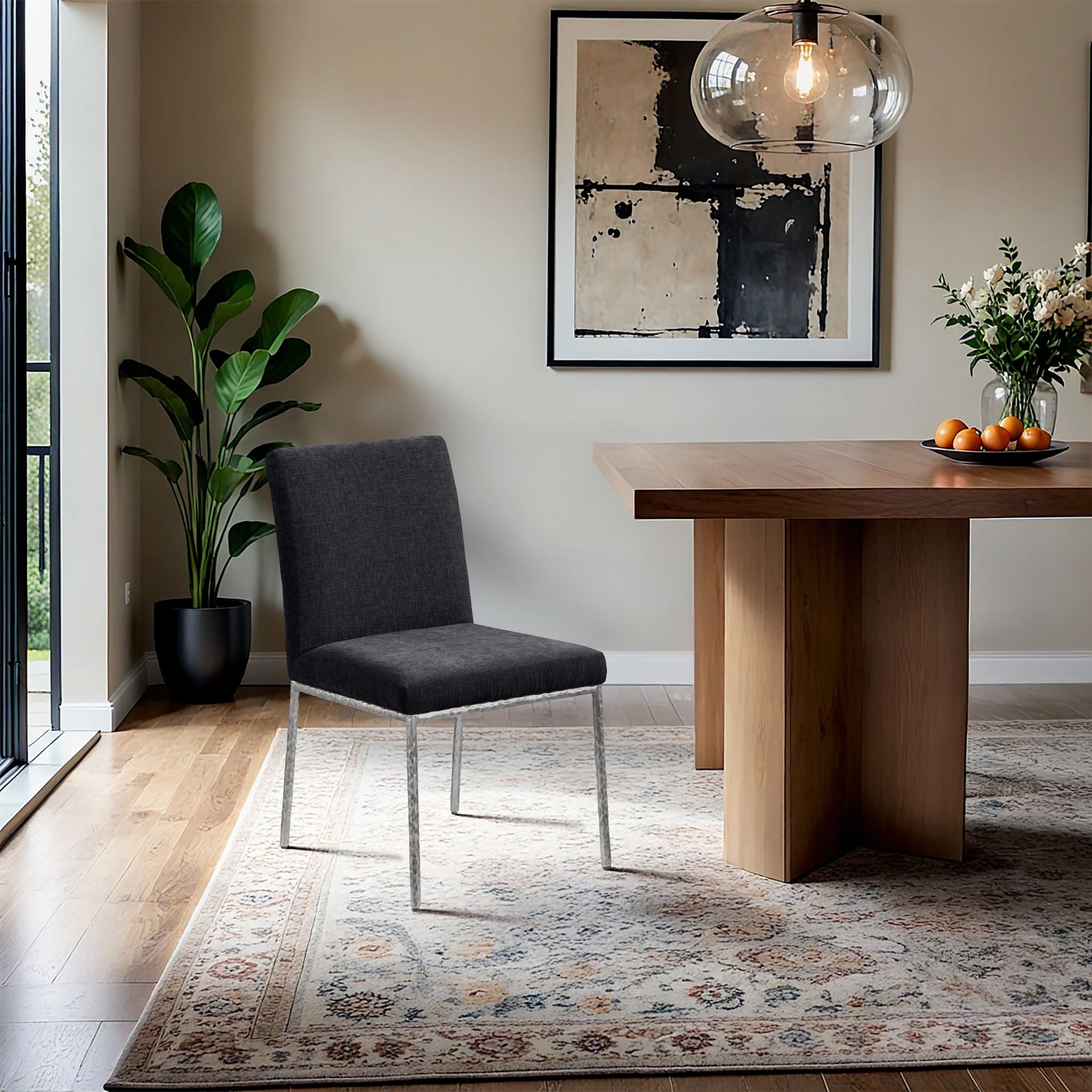 Reeves - Dining Side Chair (Set of 2) - Silver Base - Urban Living Furniture (Los Angeles, CA)