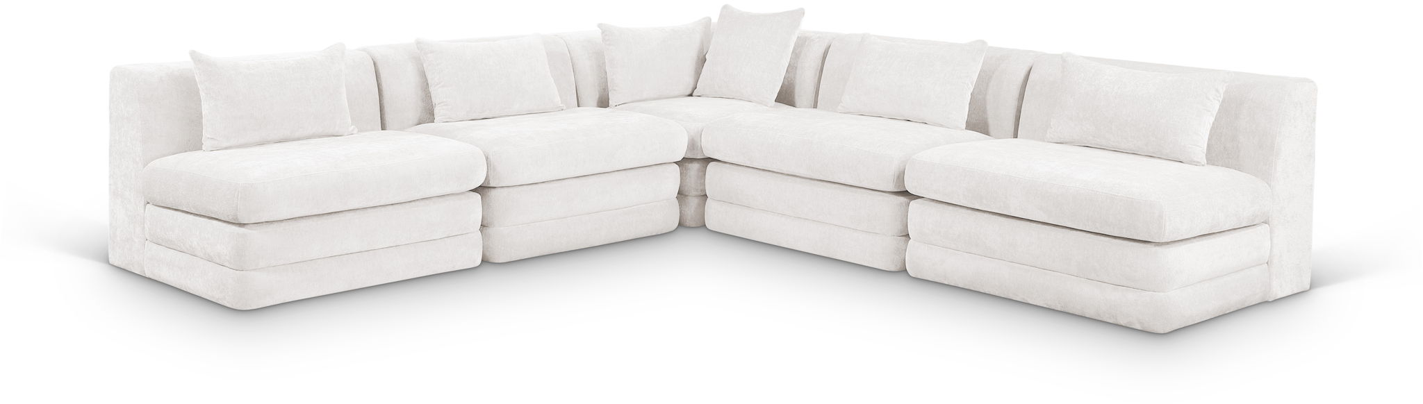 Stellar - 5 Piece Upholstered Modular Sectional - Urban Living Furniture (Los Angeles, CA)