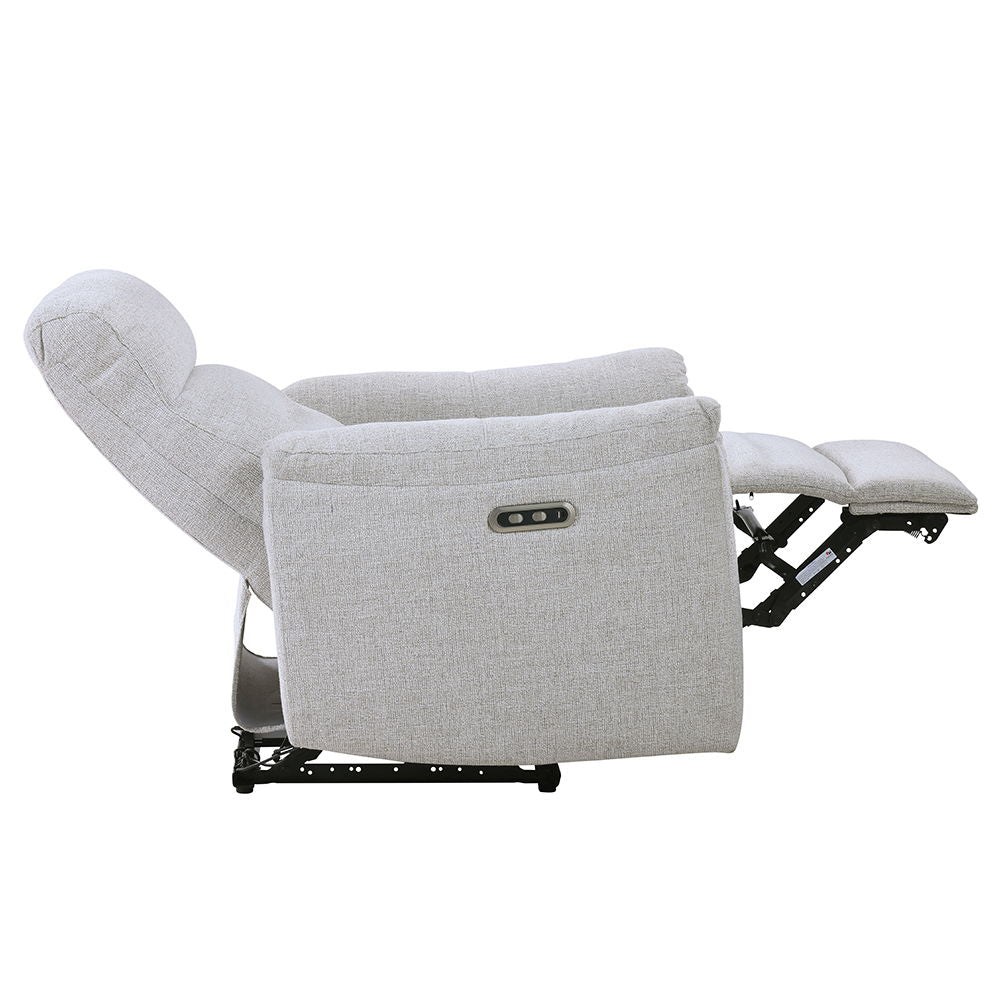 Eastre - Power Motion Recliner With USB Port - Beige Chenille - Urban Living Furniture (Los Angeles, CA)