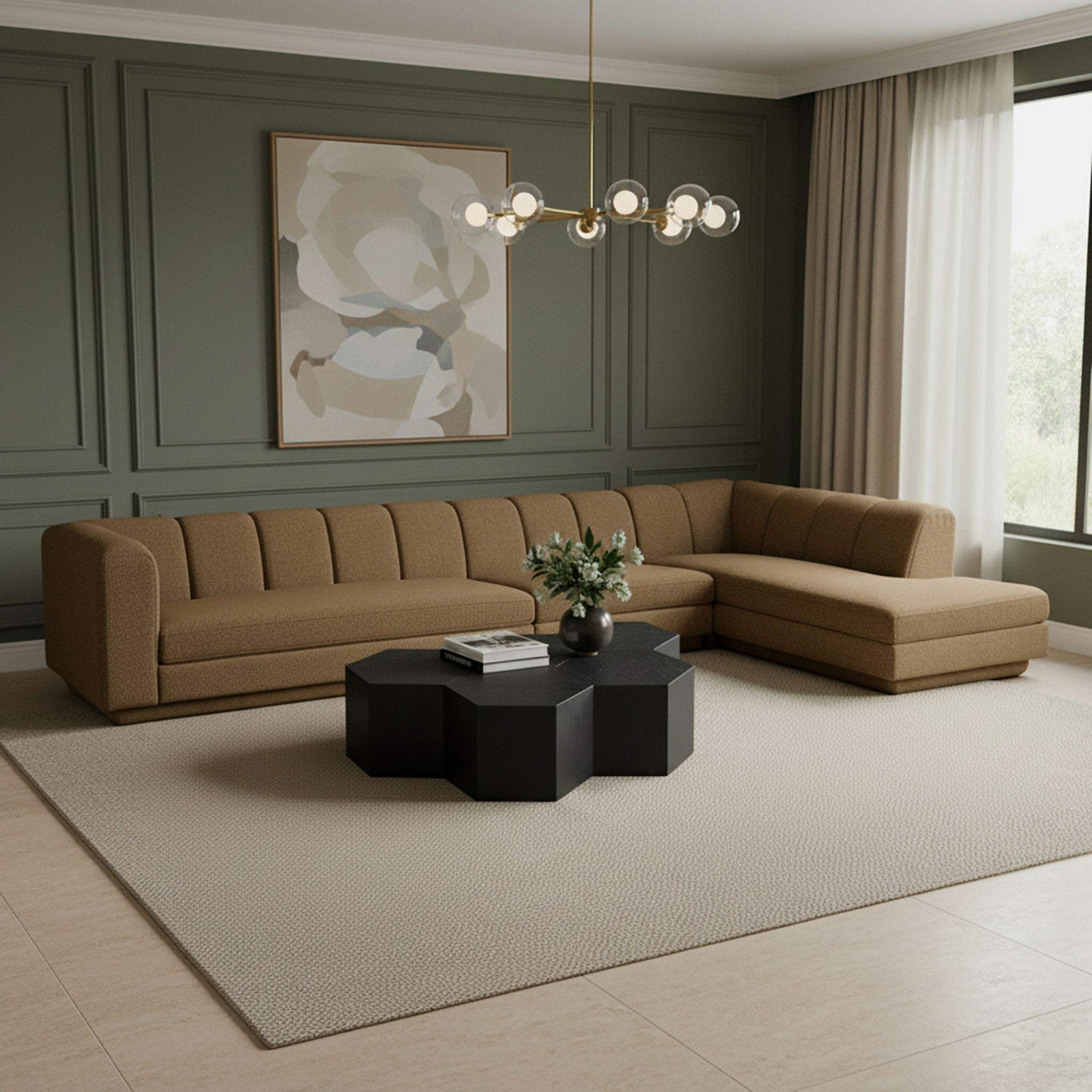Modari - Sectional - Brown - Urban Living Furniture (Los Angeles, CA)