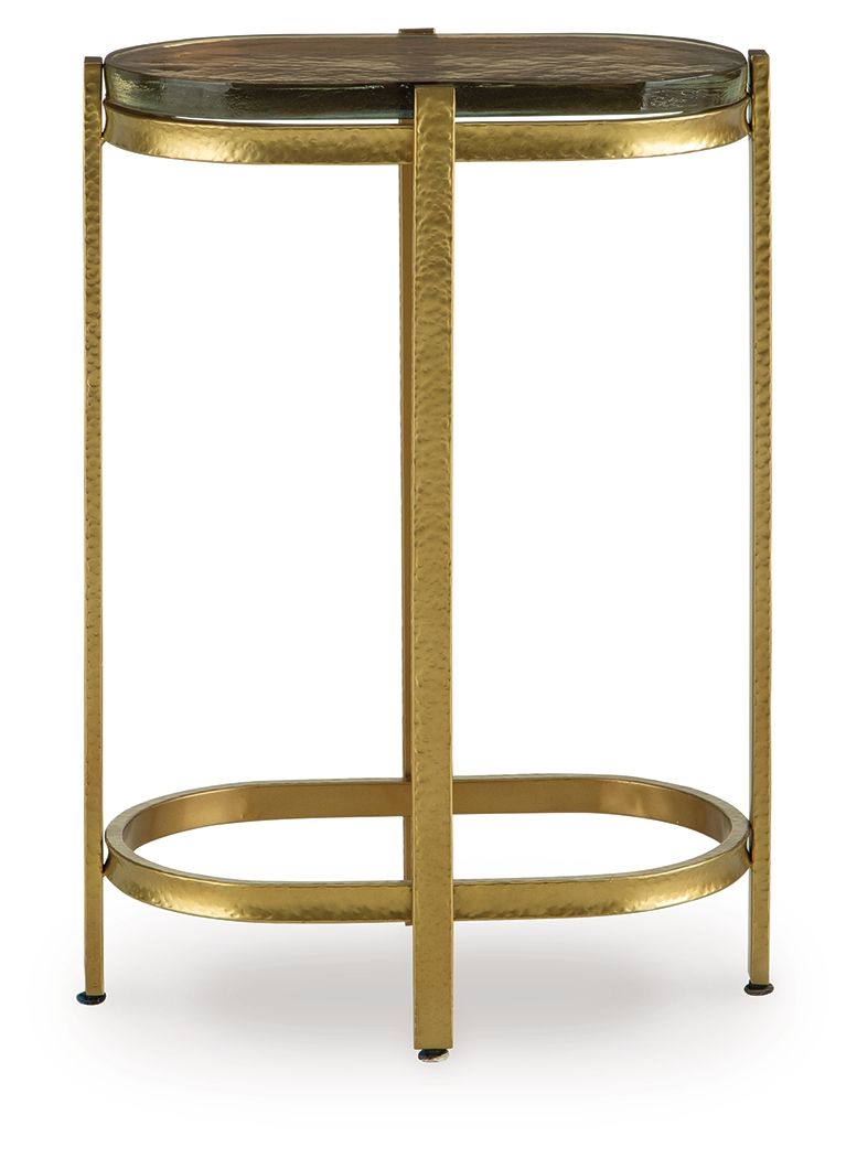 Porterville - Gold Finish - Accent Table - Urban Living Furniture (Los Angeles, CA)