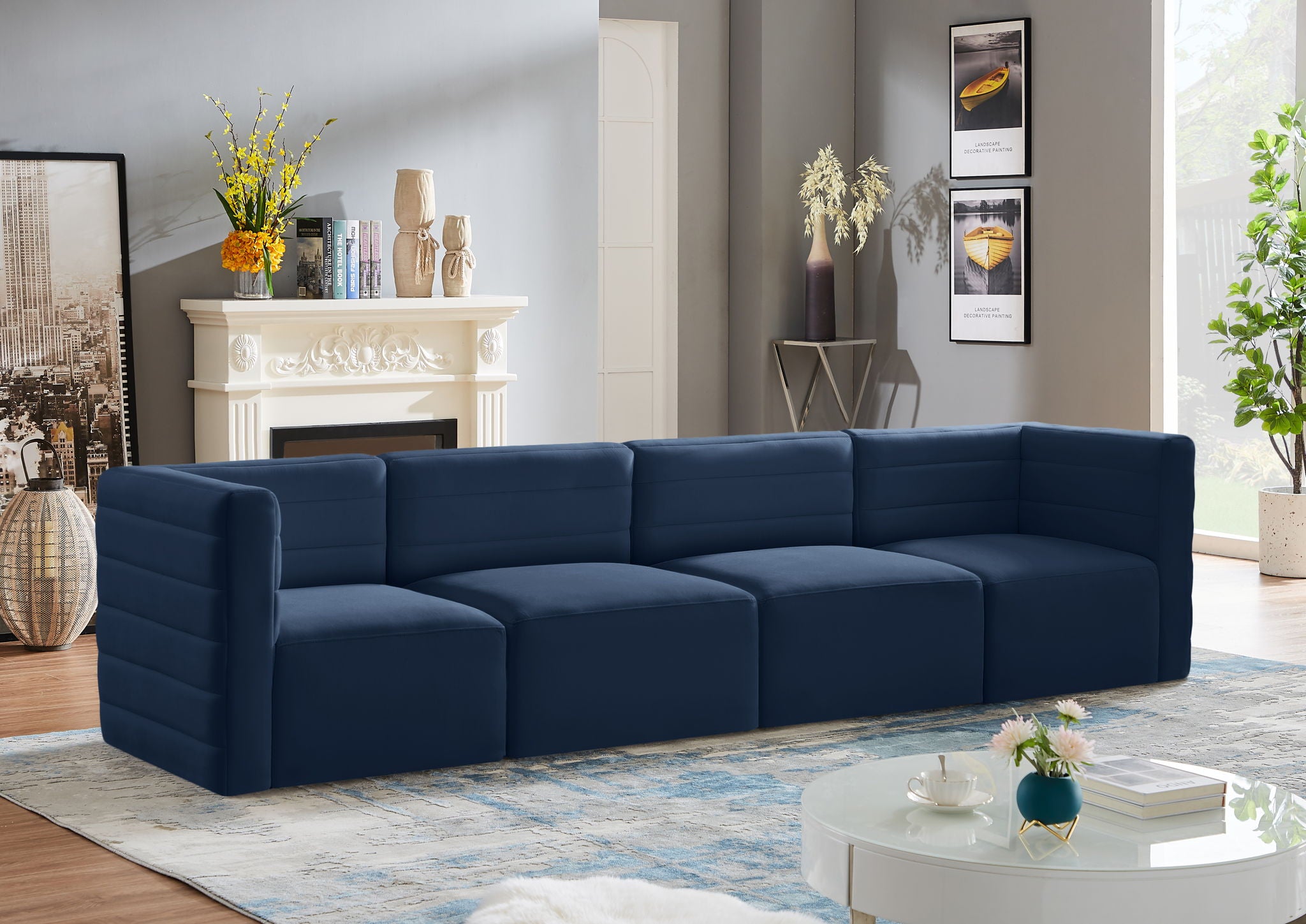Quincy - Modular 4 Seat Sofa - Urban Living Furniture (Los Angeles, CA)