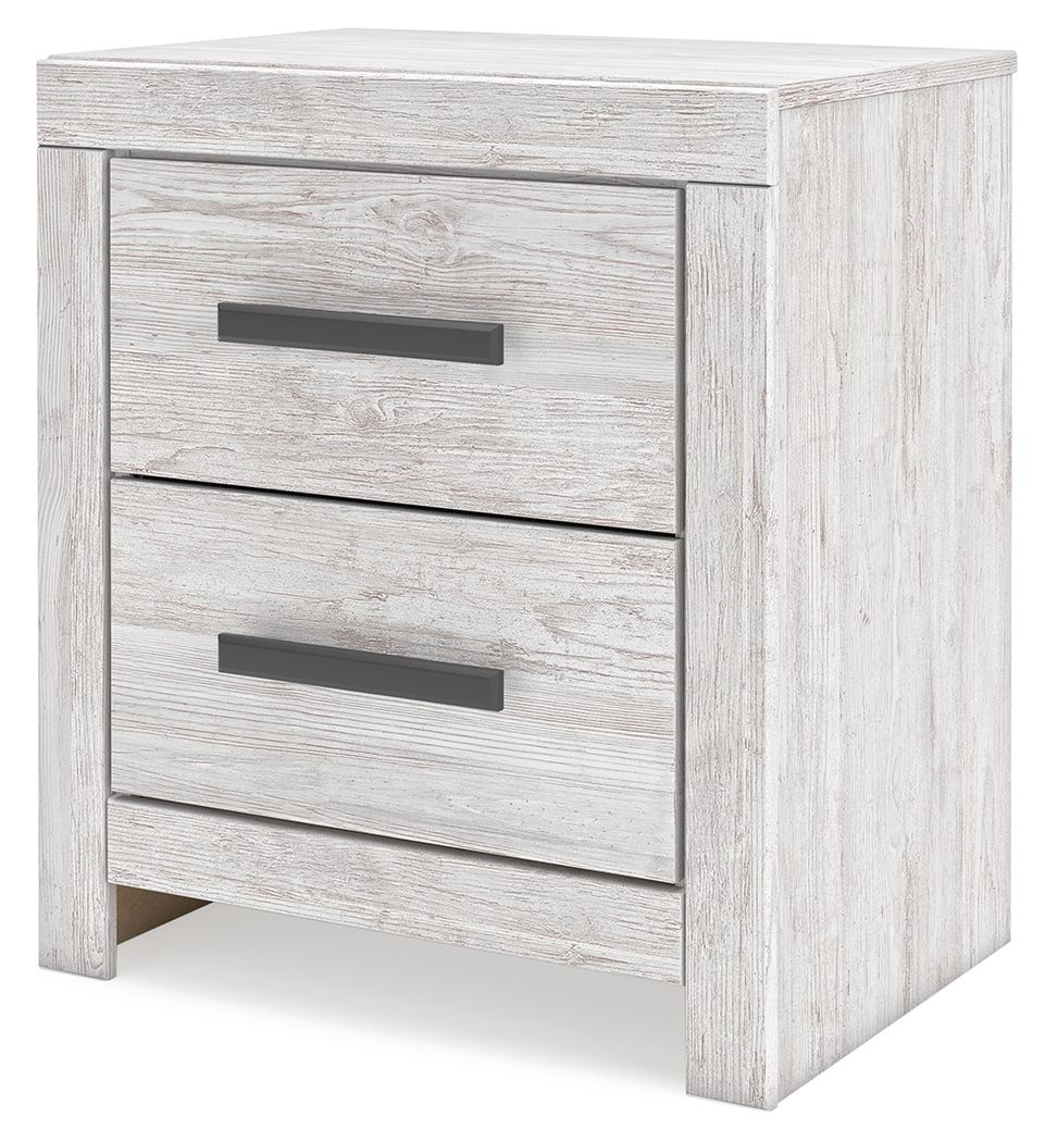 Cayboni - Whitewash - Two Drawer Night Stand - Urban Living Furniture (Los Angeles, CA)