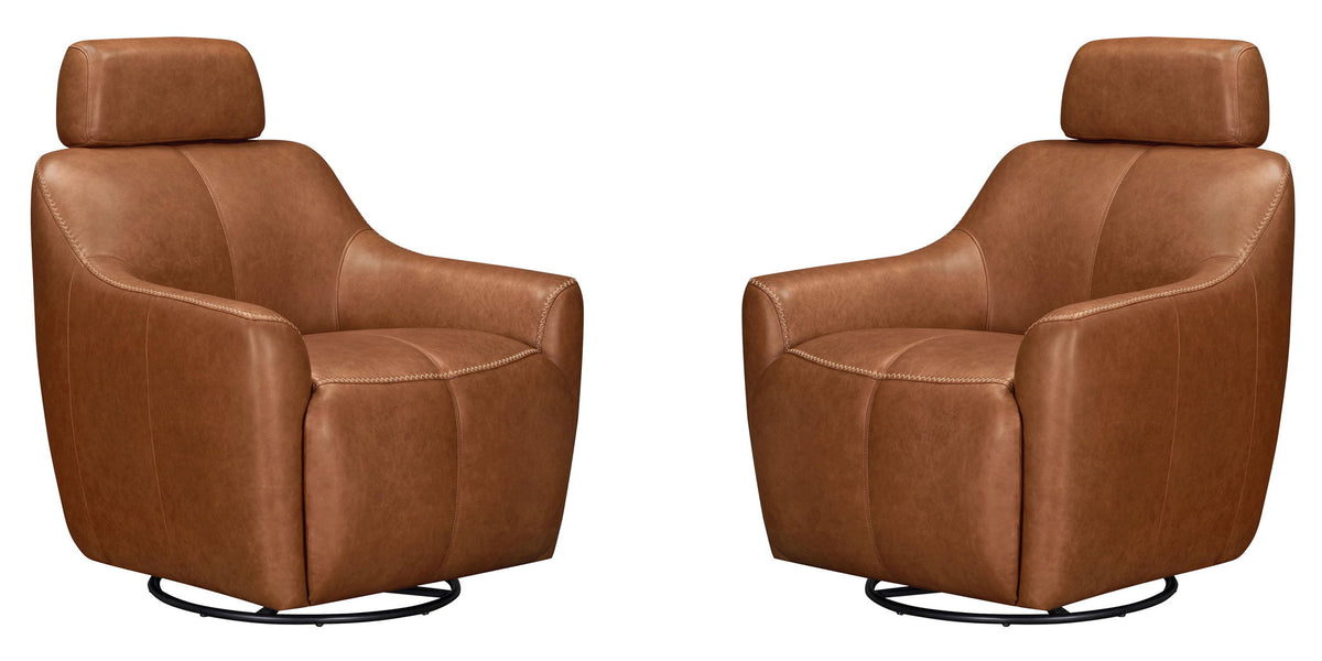 Miles - Swivel Gliding Accent Chair