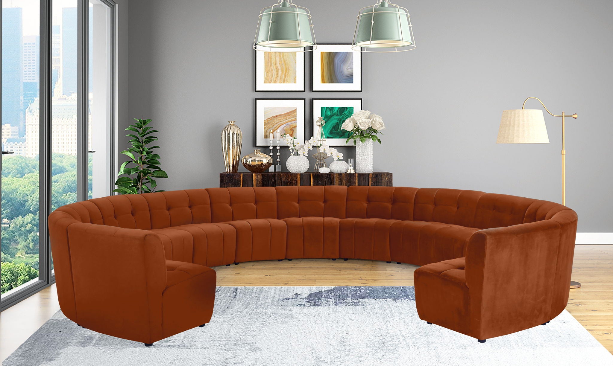 Limitless - 13 Pc. Modular Sectional - Urban Living Furniture (Los Angeles, CA)