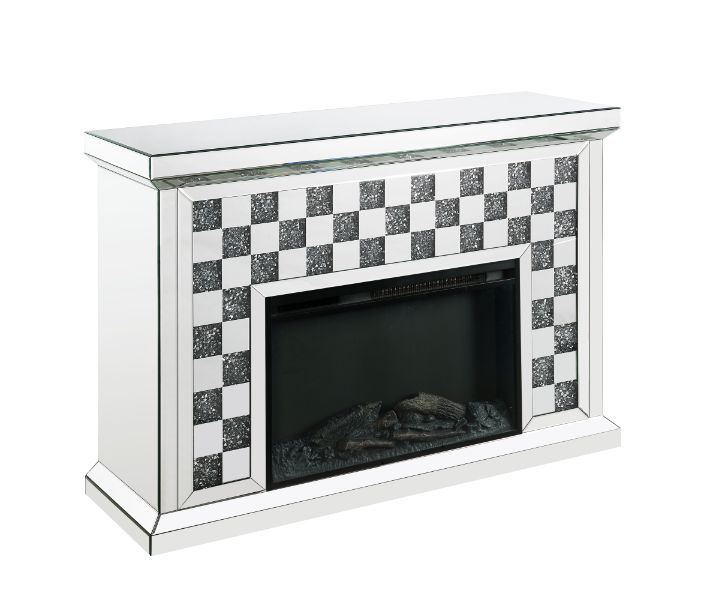 Noralie - Fireplace - Faux Diamonds & Mirrored - Urban Living Furniture (Los Angeles, CA)