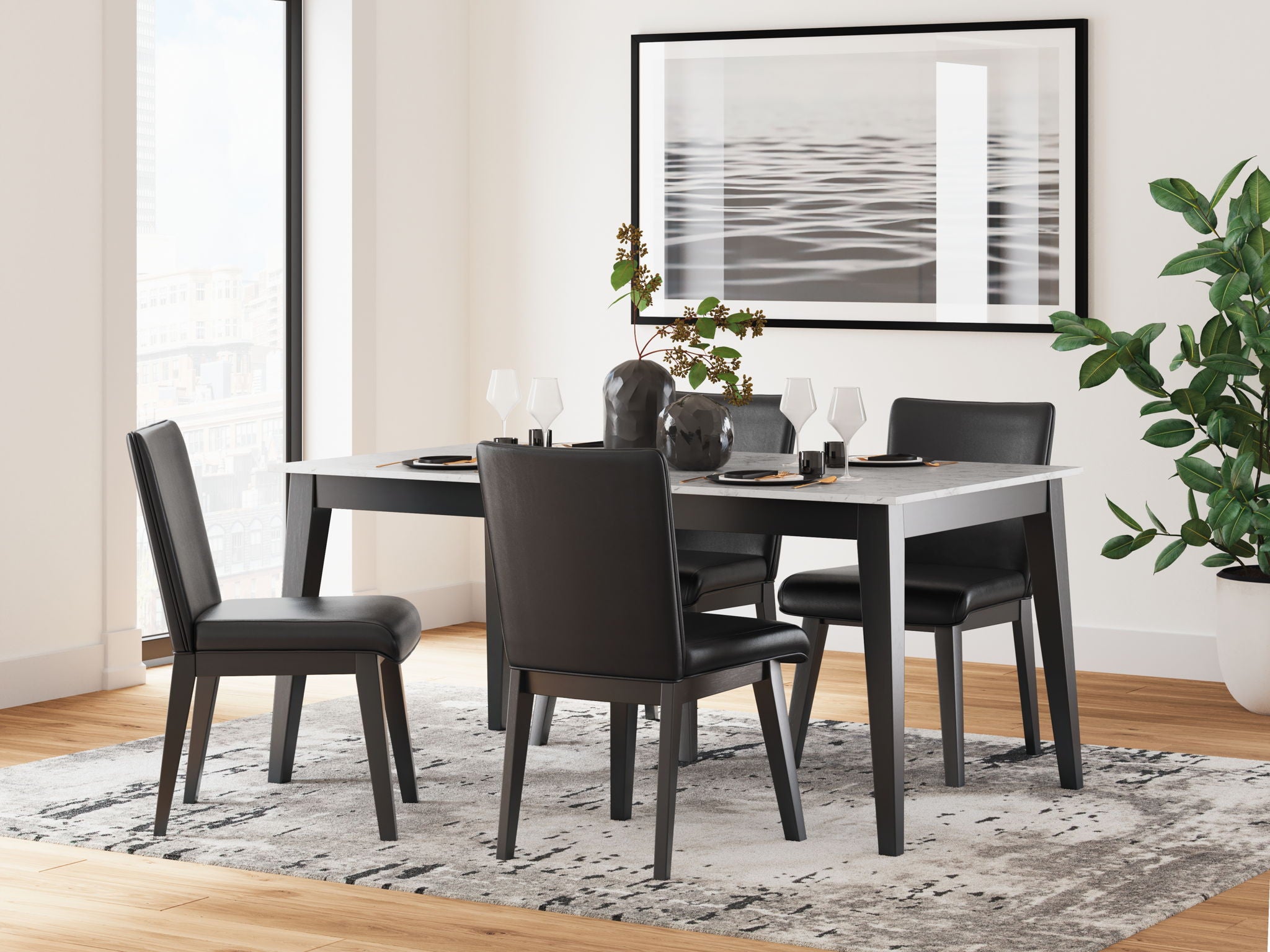 Jettaya - Rectangular Dining Room Set - Urban Living Furniture (Los Angeles, CA)