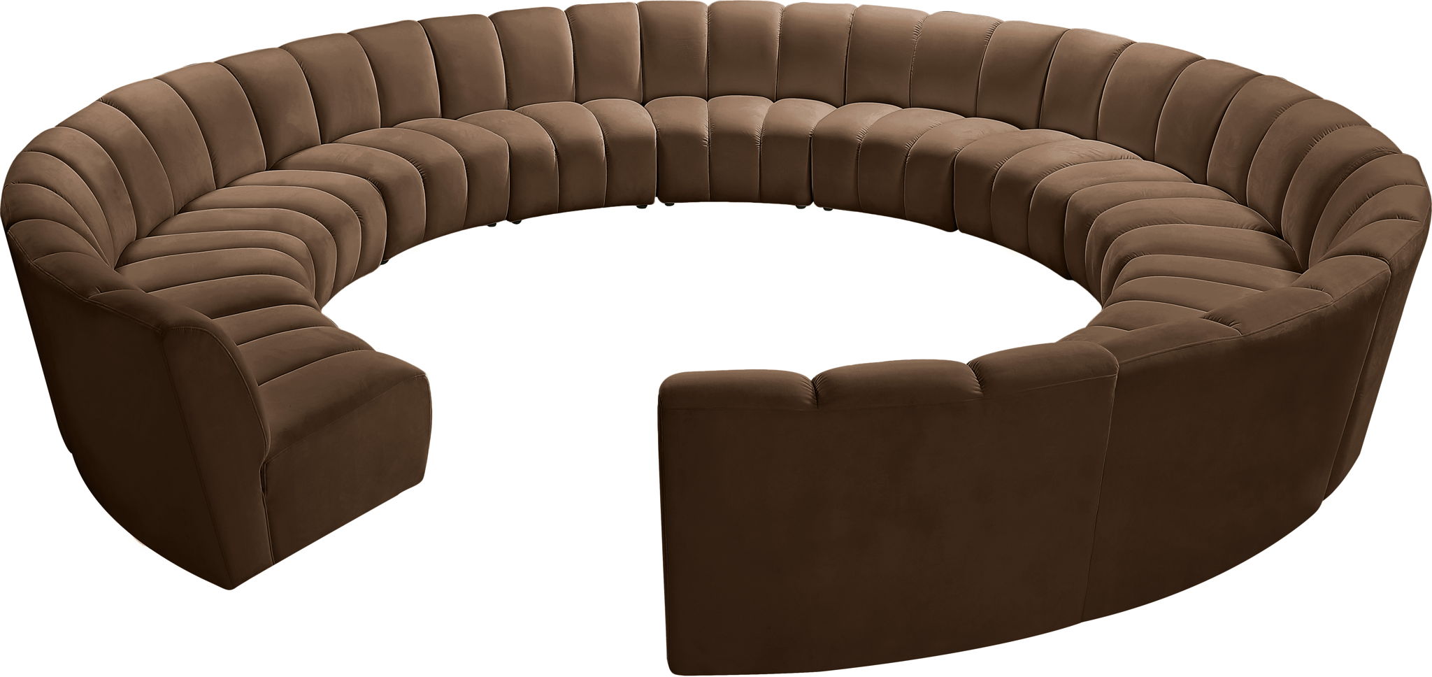 Infinity - 12 Piece Velvet Modular Sectional - Urban Living Furniture (Los Angeles, CA)