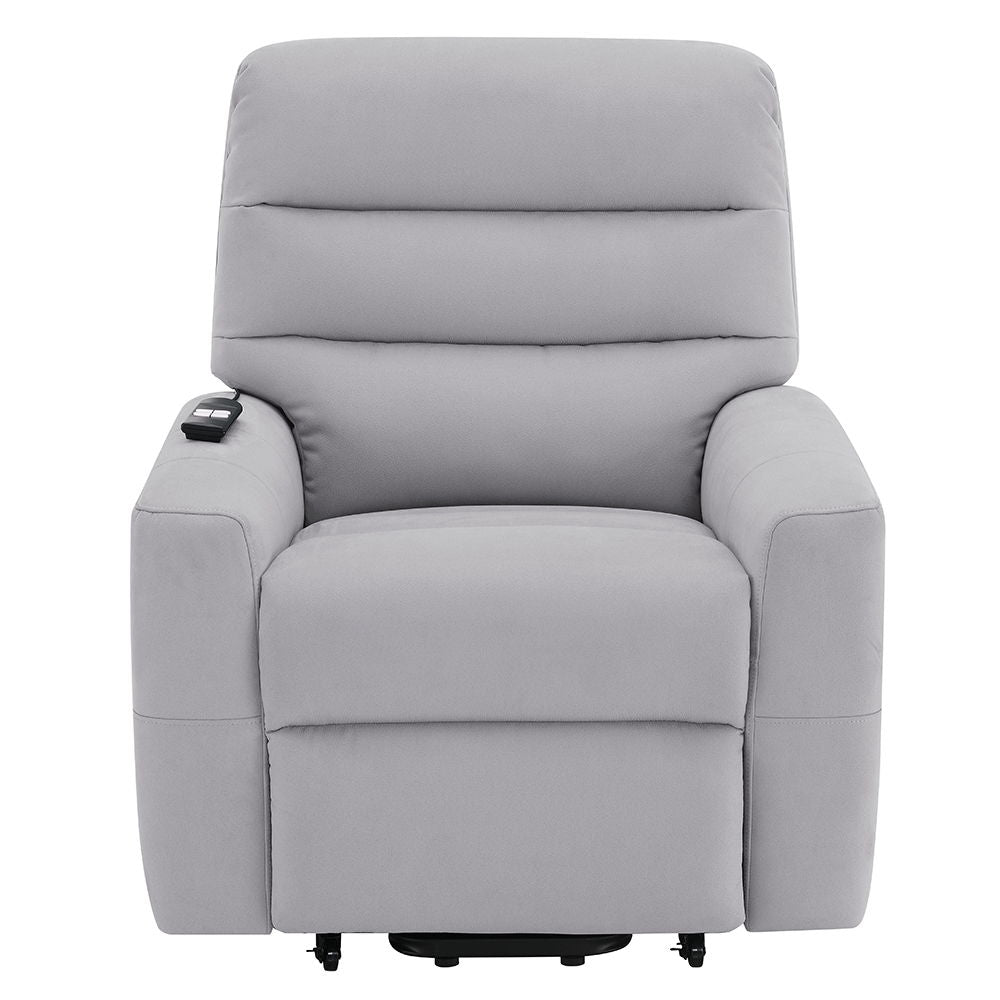 Freddie - Power Motion Recliner With Lift - Gray - Urban Living Furniture (Los Angeles, CA)