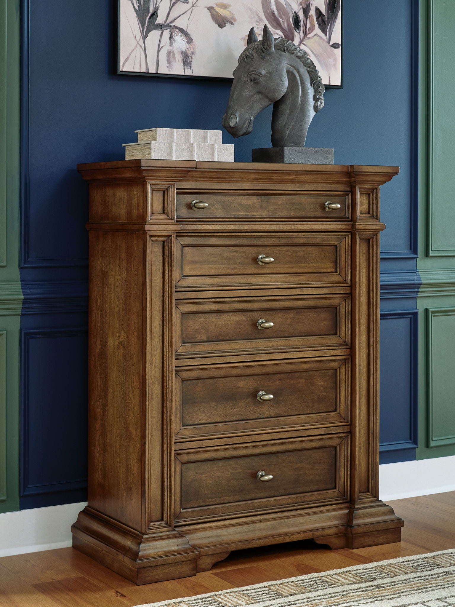 Frantanna - Five Drawer Chest - Brown - Urban Living Furniture (Los Angeles, CA)