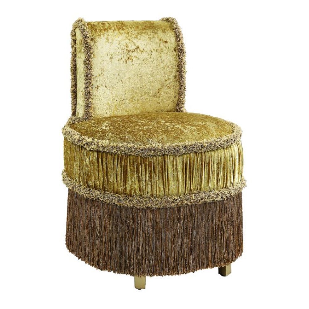 Bernadette - Vanity Stool - Gold - Urban Living Furniture (Los Angeles, CA)