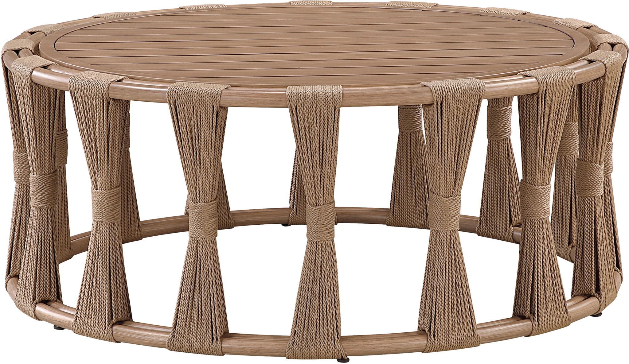 San Pietro - Aluminum Outdoor Patio Coffee Table - Natural - Urban Living Furniture (Los Angeles, CA)