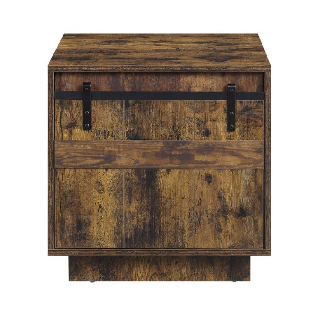 Bellarosa - End Table (Same As 88042) - Rustic Oak - Urban Living Furniture (Los Angeles, CA)