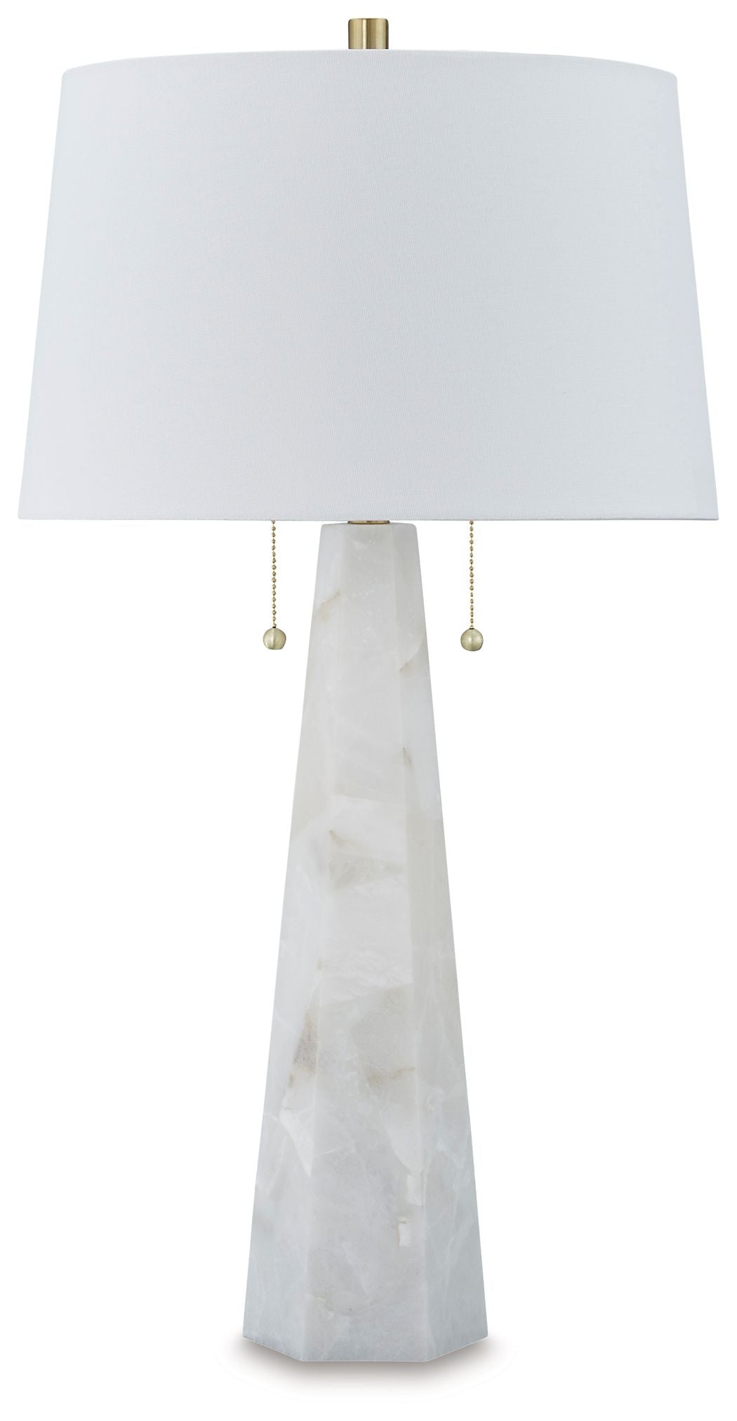 Laurellen - White - Alabaster Table Lamp - Urban Living Furniture (Los Angeles, CA)