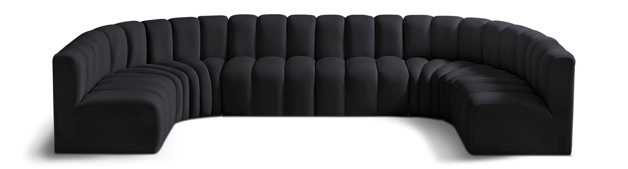 Arc - Velvet Modular U-Shaped Sectional - Urban Living Furniture (Los Angeles, CA)