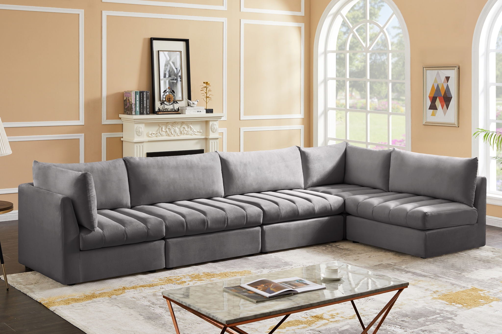 Jacob - 5 Pc. Modular Sectional - Urban Living Furniture (Los Angeles, CA)