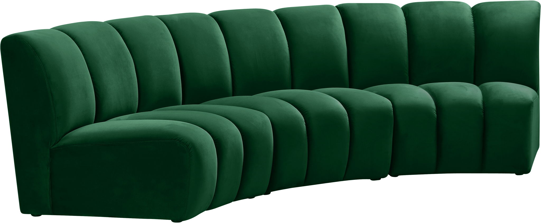 Infinity - 3 Piece Velvet Modular Sectional - Urban Living Furniture (Los Angeles, CA)