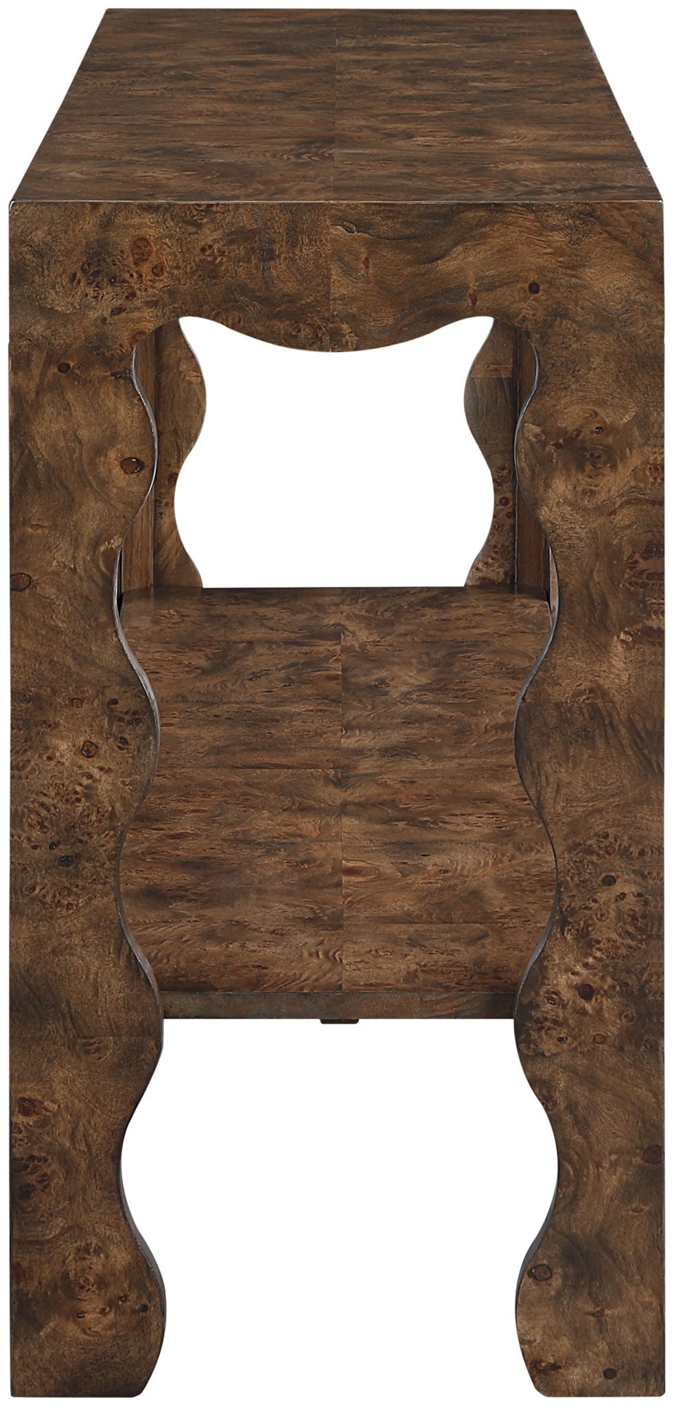 Vassa - Burl Veneer Console Table - Urban Living Furniture (Los Angeles, CA)