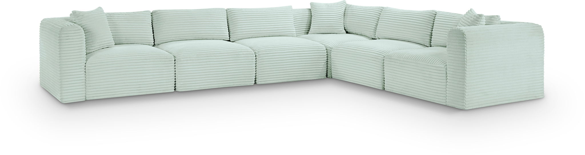 Shaggy - 6 Piece Modular Corner Sectional - Urban Living Furniture (Los Angeles, CA)