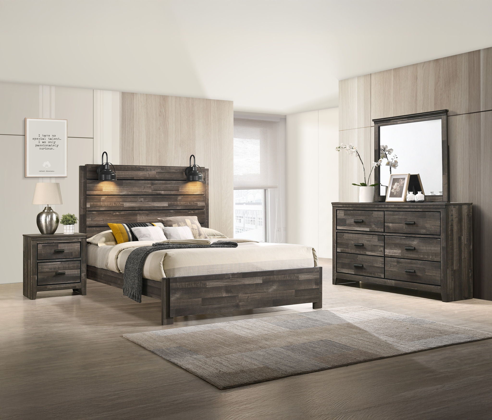 Carter - Bedroom Set - Brown - Urban Living Furniture (Los Angeles, CA)