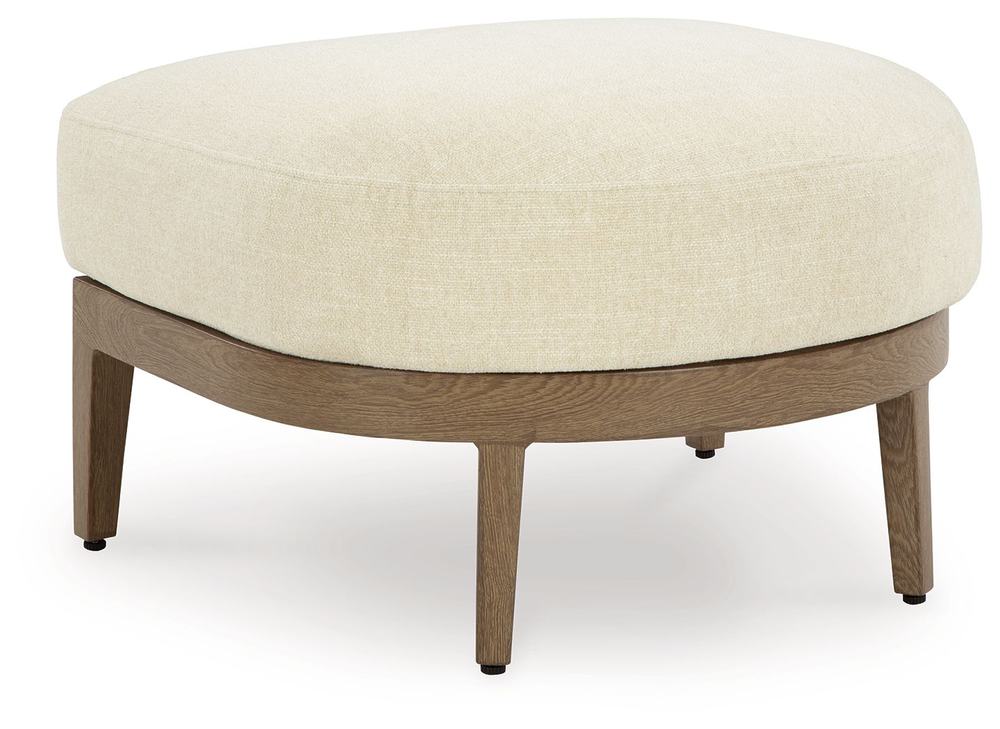 Serene Bay - Dark Brown / White - Ottoman With Cushion - Urban Living Furniture (Los Angeles, CA)