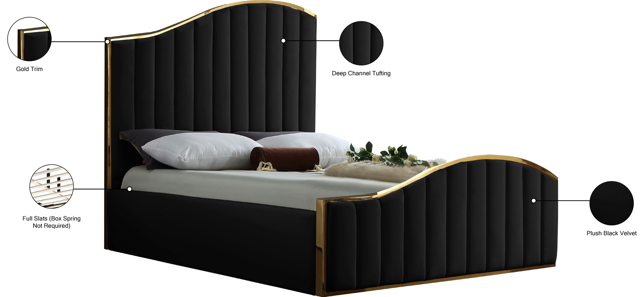 Jolie - Bed - Urban Living Furniture (Los Angeles, CA)