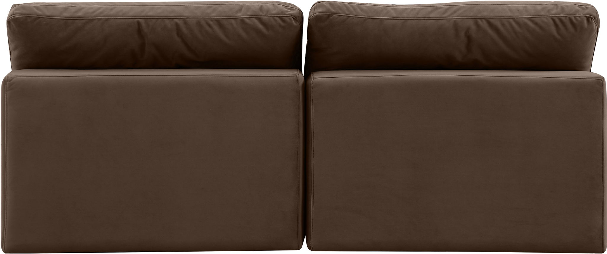 Comfy - Velvet Modular Armless Sofa 2 Seats - Urban Living Furniture (Los Angeles, CA)
