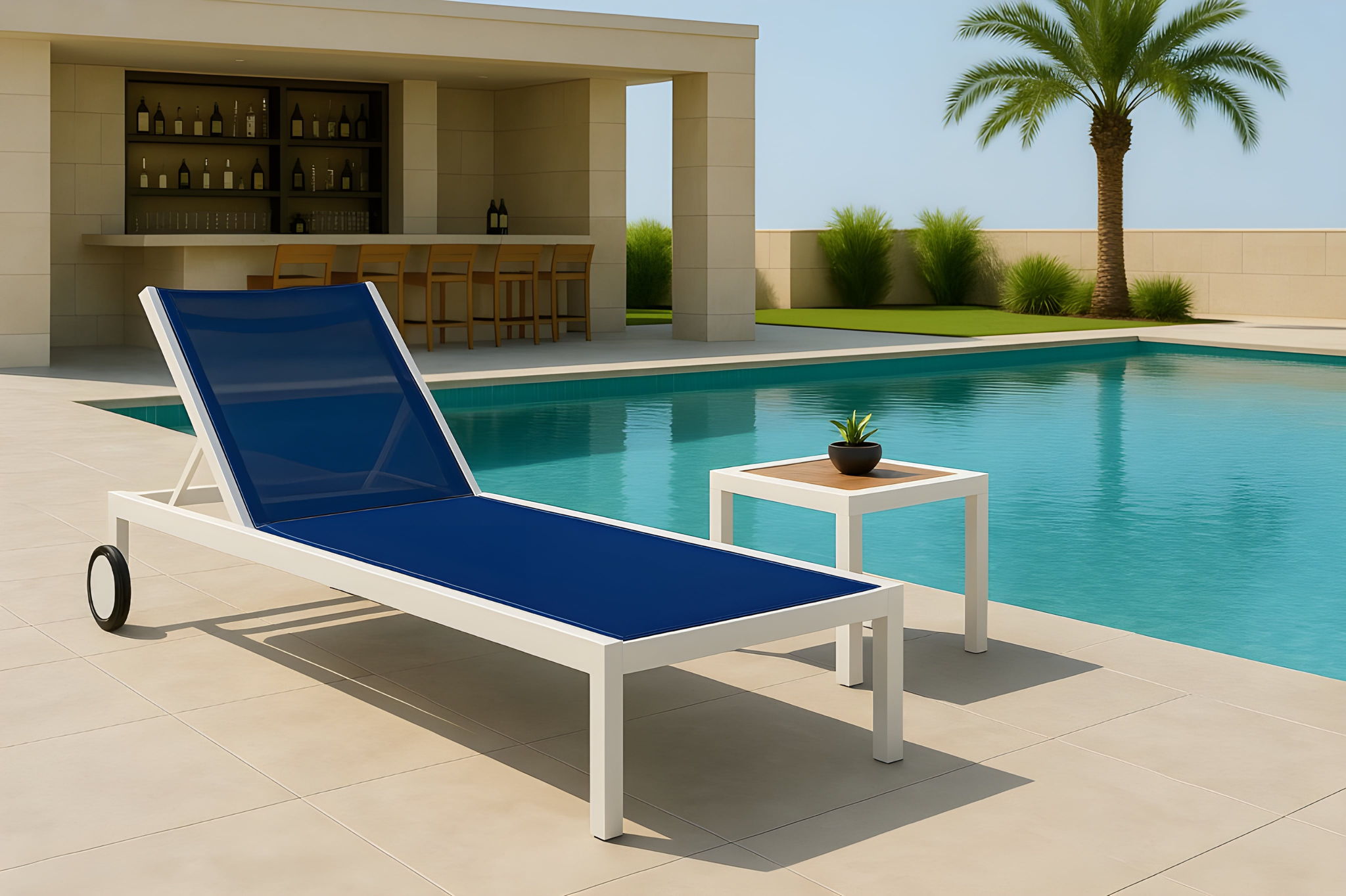 Nizuc - Outdoor Patio Chaise Lounge Chair - Urban Living Furniture (Los Angeles, CA)