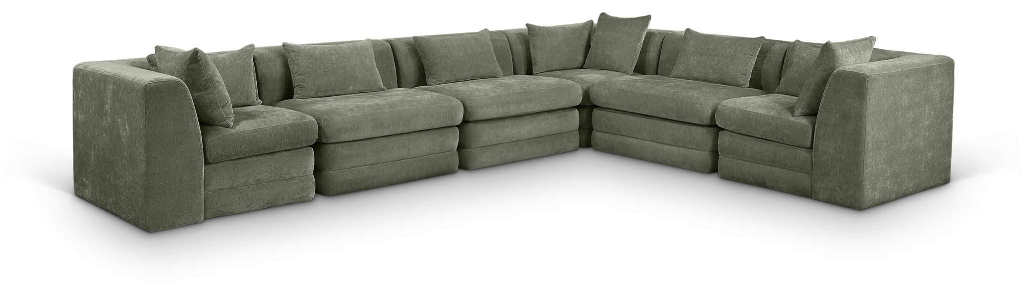 Stellar - 6 Piece Upholstered Modular Sectional - Urban Living Furniture (Los Angeles, CA)