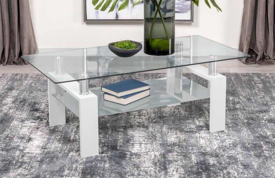 Dyer - Coffee Table Top, Box 2 of 2 - White - Urban Living Furniture (Los Angeles, CA)