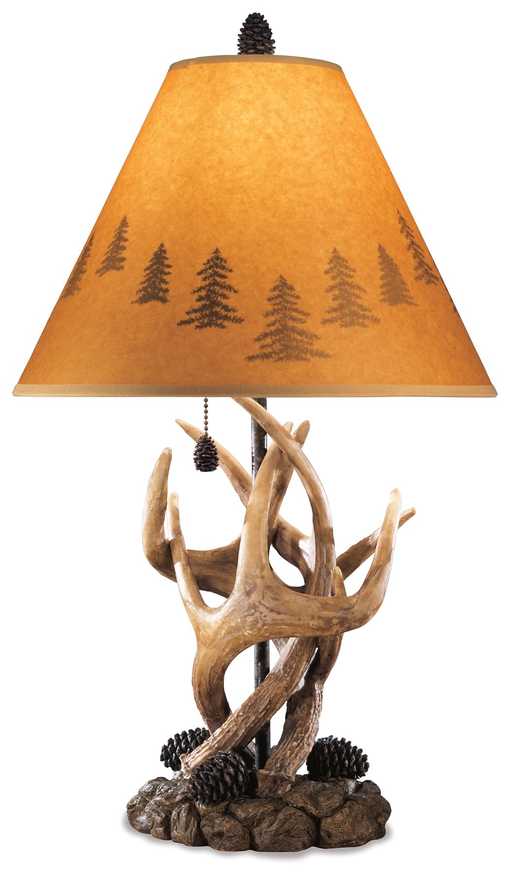 Derek - Poly Table Lamp (Set of 2) - Brown - Urban Living Furniture (Los Angeles, CA)