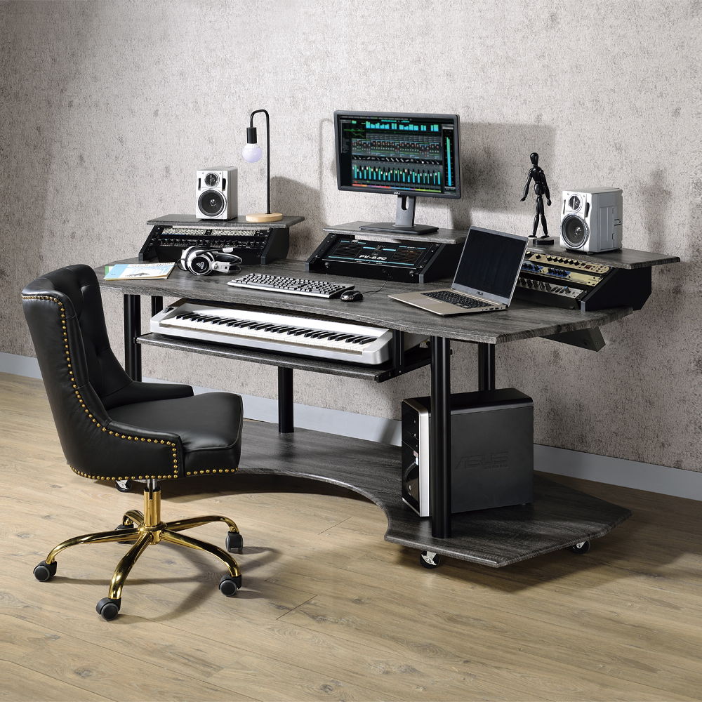 Eleazar - Music Recording Studio Desk - Urban Living Furniture (Los Angeles, CA)